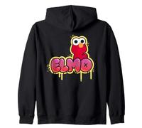 Sesame Street Elmo Simple Graffiti Tag Zip Hoodie