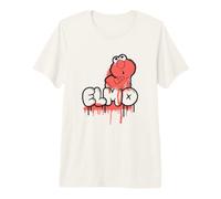 Sesame Street Elmo Simple Spray Paint Graffiti Tag Premium T-Shirt