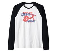 Sesame Street Elmo Stars, Stripes and Smiles Raglan Baseball Tee