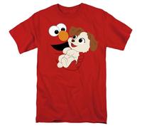 Sesame Street Elmo Tango Face Unisex T Shirt, Red, X-Large