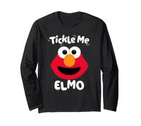 Sesame Street Elmo Tickle Me Face Halloween Costume Long Sleeve T-Shirt