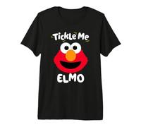 Sesame Street Elmo Tickle Me Face Halloween Costume Premium T-Shirt