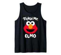 Sesame Street Elmo Tickle Me Face Halloween Costume Tank Top