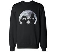 Sesame Street Ernie and Bert - Moonlight Sweatshirt black XXL