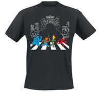 Sesame Street Ernie, Bert, Cookie Monster, Elmo - Come Together T-Shirt black M
