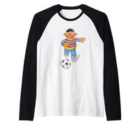 Sesame Street Ernie Soccer Raglan Baseball Tee