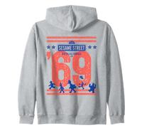 Sesame Street Established '69 Large Zip Hoodie