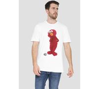 Sesame Street Existential Elmo T Shirt, White Sesame Street White S
