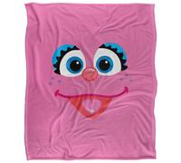 Sesame Street Face Abby Blanket