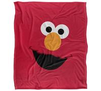 Sesame Street Face Elmo Blanket