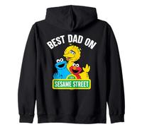 Sesame Street Father's Day Best Dad On Sesame Street Zip Hoodie