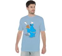Sesame Street Freshly Baked Unisex T Shirt, Light Blue, Large