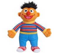 Just Play Sesame Street Friends 8-inch Ernie Sustainable Plush Stuffed Toy, Kids Toys for Ages 18 Month