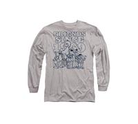 Sesame Street Friends Since Long Sleeve T-Shirt, Athletic Heather Sesame Street Grey XL