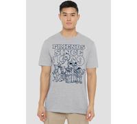 Sesame Street Friends Since T Shirt, Athletic Heather Sesame Street Grey XL