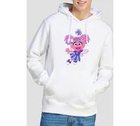 Sesame Street Furry Friends Forever Abby Cadabby Hoodie, White | Size: Medium Sesame Street White M
