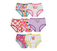 Sesame Street Girls' 100% Combed Cotton Panties Multipacks with Favorites Elmo, Cookie Monster & Big Bird in 18m, 2/3t, 4t, 7-Pack, 2-3 Years (Pack of 7)