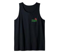 Sesame Street Group Sketch Character Front Back Tank Top