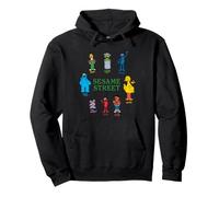 Sesame Street Group Sketch Character Pullover Hoodie
