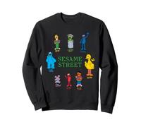 Sesame Street Group Sketch Character Sweatshirt