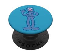 Sesame Street Grover Distressed PopSockets Swappable PopGrip