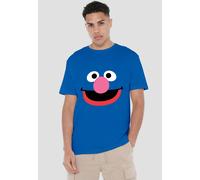 Sesame Street Grover Face T Shirt, Royal Sesame Street Royal L