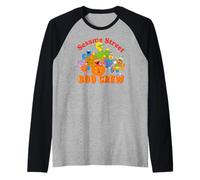 Sesame Street Halloween Boo Crew Trick Treat Scary Fun Retro Raglan Baseball Tee
