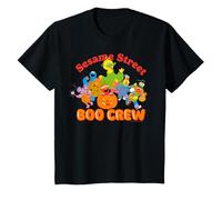 Sesame Street Halloween Boo Crew Trick Treat Scary Fun Retro T-Shirt