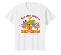 Sesame Street Halloween Boo Crew Trick Treat Scary Retro Fun T-Shirt