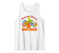 Sesame Street Halloween Boo Crew Trick Treat Scary Retro Fun Tank Top