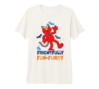 Sesame Street Halloween Elmo Scary Fright Fun Classic Furry Premium T-Shirt