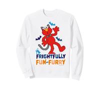 Sesame Street Halloween Elmo Scary Fright Fun Classic Furry Sweatshirt