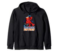 Sesame Street Halloween Elmo Scary Fright Fun Furry Classic Zip Hoodie