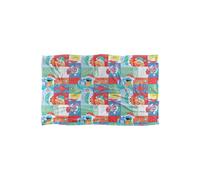 Sesame Street Happy Holiday Squares Pattern Silky Touch Super Soft Throw Blanket | Size: Large Sesame Street Multicolor Large