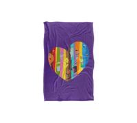 Sesame Street Heart Of Many Colors With Gabrielle & Tamir Silky Touch Super Soft | Size: Extra Large Sesame Street Multicolor Extra Large