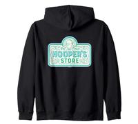 Sesame Street Hooper's Store Sign Distressed Zip Hoodie