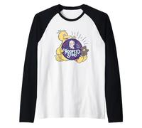Sesame Street Hooper's Store Sign with Big Bird and Radar Raglan Baseball Tee