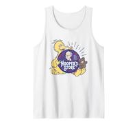 Sesame Street Hooper's Store Sign with Big Bird and Radar Tank Top