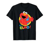 Sesame Street Its Elmo T-Shirt, Men, Black, XX-Large
