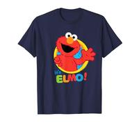 Sesame Street Its Elmo T-Shirt, Men, Navy Blue, Medium