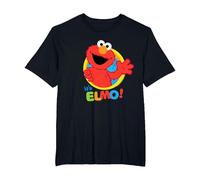 Sesame Street Its Elmo T-Shirt, Men's Big and Tall, Black, 5X Tall
