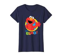 Sesame Street Its Elmo T-Shirt, Women, Navy Blue, XX-Large