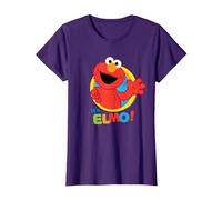 Sesame Street Its Elmo T-Shirt, Women, Purple, 3X-Large