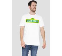 Sesame Street Logo T-Shirt, White | Size: 5XL Sesame Street White 5XL