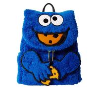 Loungefly Sesame Street: Cookie Monster Plush Mini Backpack