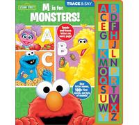 Sesame Street: M Is for Monsters! Trace & Say Sound Book