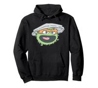 Sesame Street Manga Head Oscar Pullover Hoodie