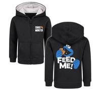 Sesame Street Metal-Kids - Feed me Kids' hooded jackets black 14 Years