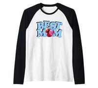 Sesame Street Mother's Day Best Mom Elmo Raglan Baseball Tee