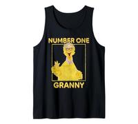 Sesame Street Mother's Day Big Bird Number One Granny Tank Top